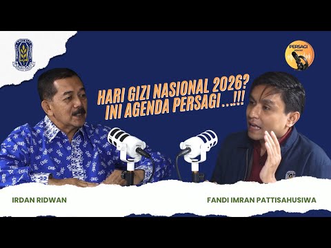 Hari Gizi Nasional 2026?? Ini Agenda PERSAGI Kabupaten Klaten!!! | PERSAGI Kabupaten Klaten PODCAST Eps. 16